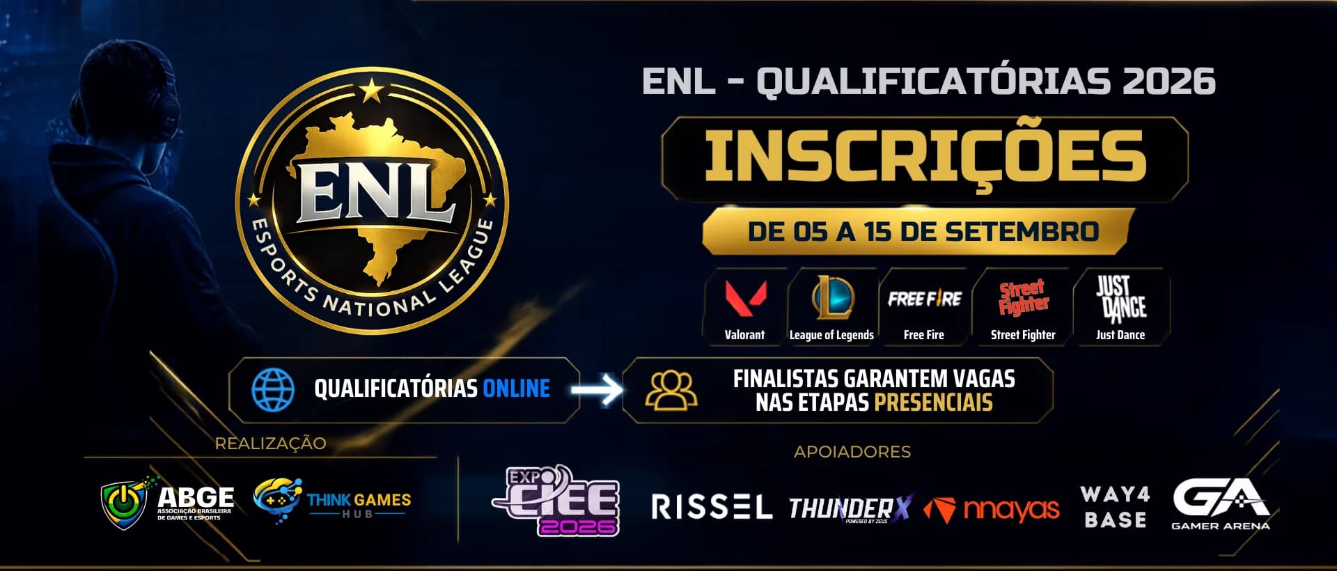 ENL - LIGA NACIONAL DE ESPORTS DA COMUNIDADE